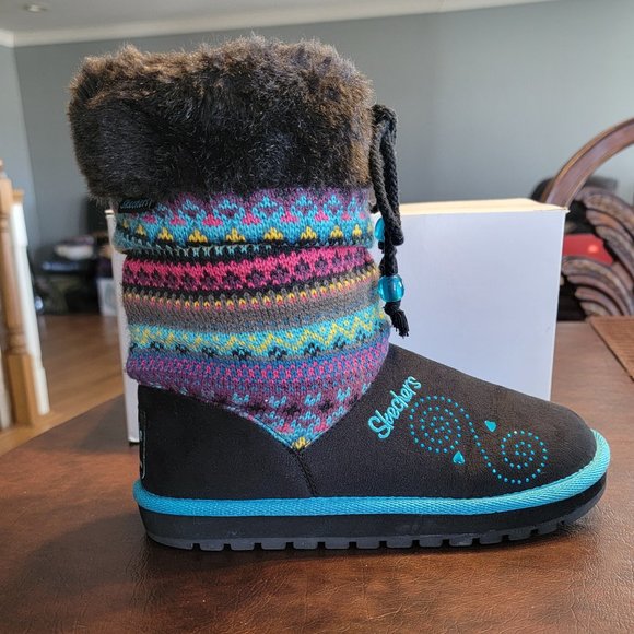 Girls SKECHERS Twinkle Toe Boots - Picture 1 of 7
